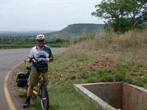 We are climbing the Escarpment that leads to the Highlands.